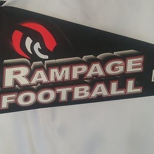📦3/$20 ARENA Football Rampage Pendant Flag